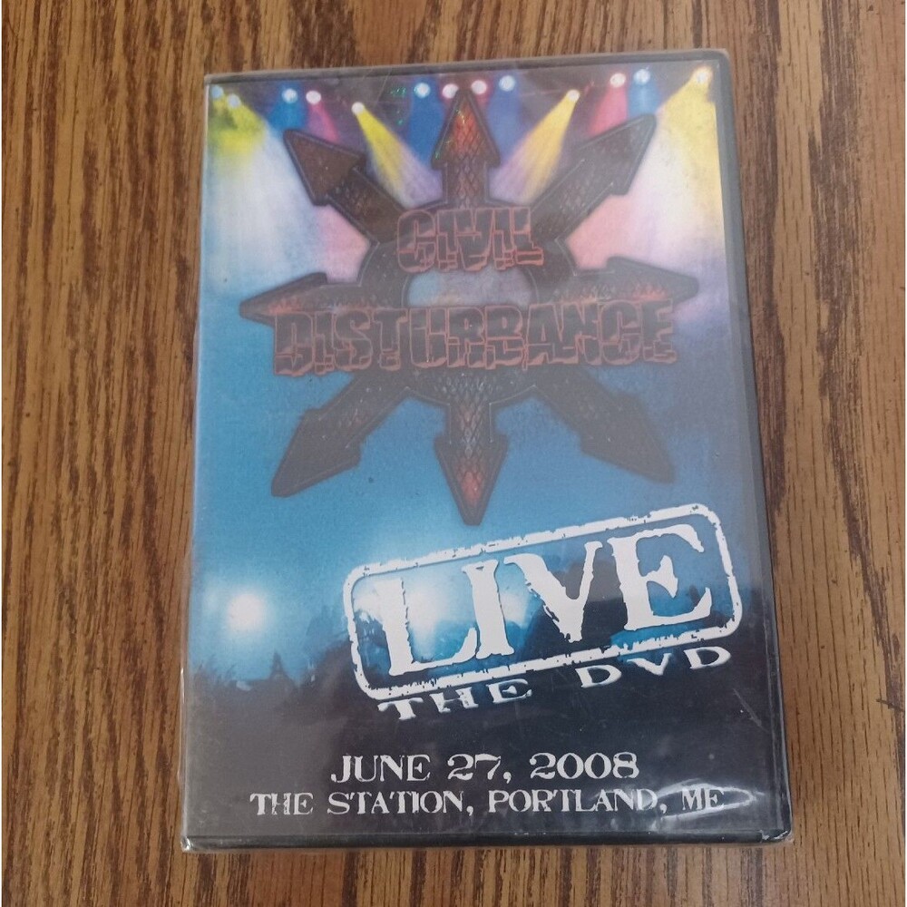 Civil Disturbance Live The DVD From The Station Portland, ME DVD New